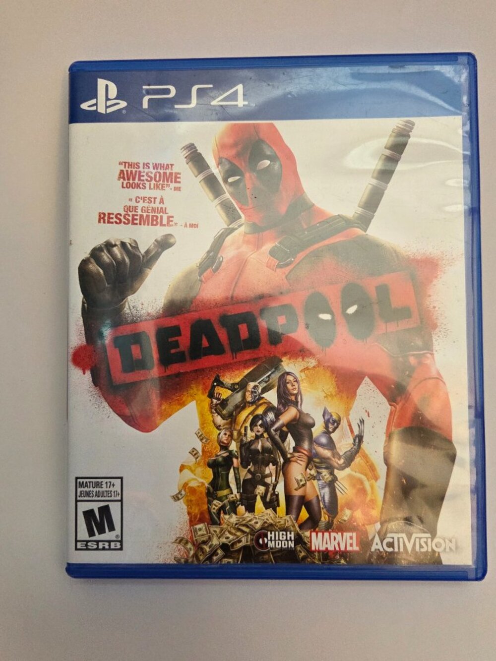 Deadpool (Sony PlayStation 4, PS4, 2015)